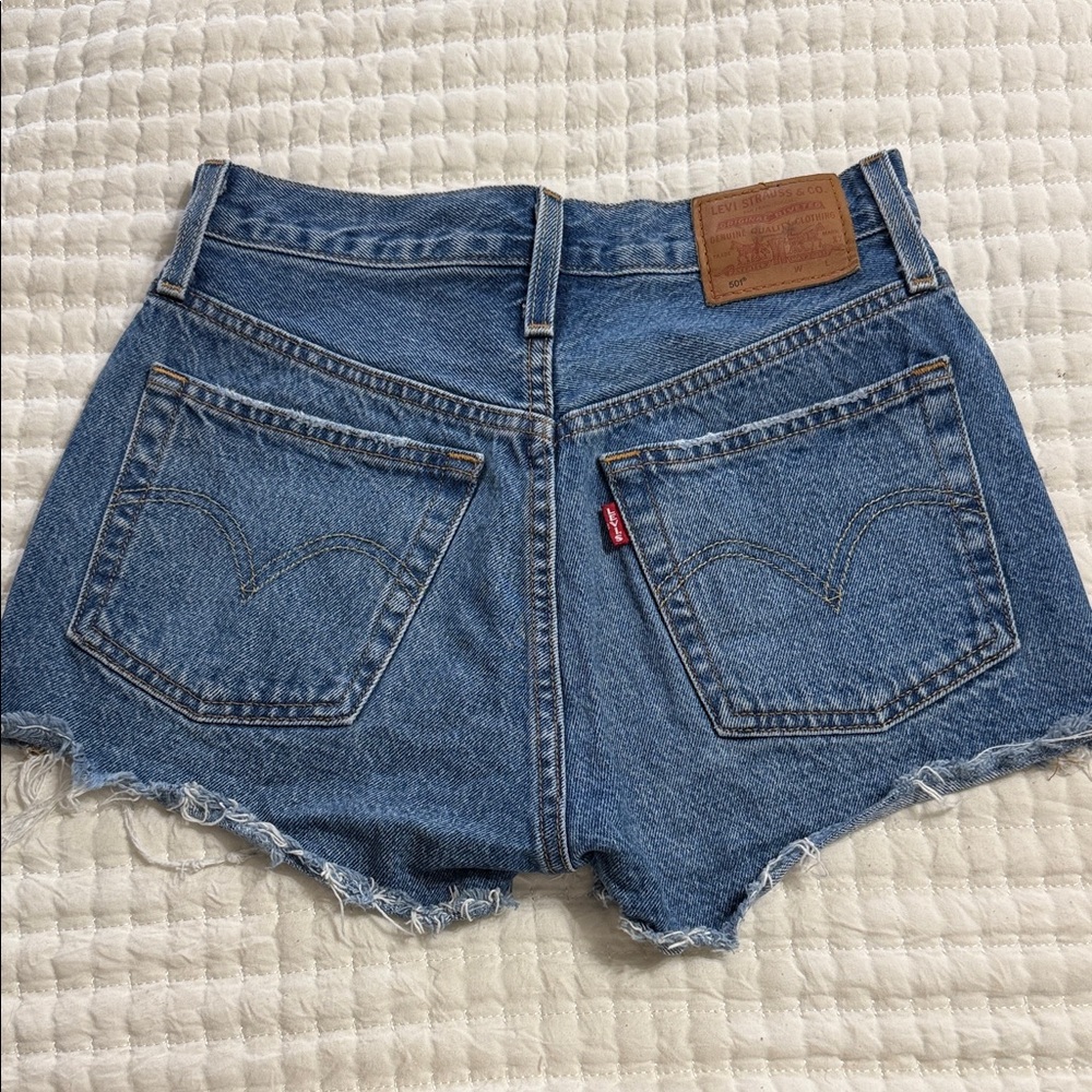 Levi's Classic Blue Jean Shorts